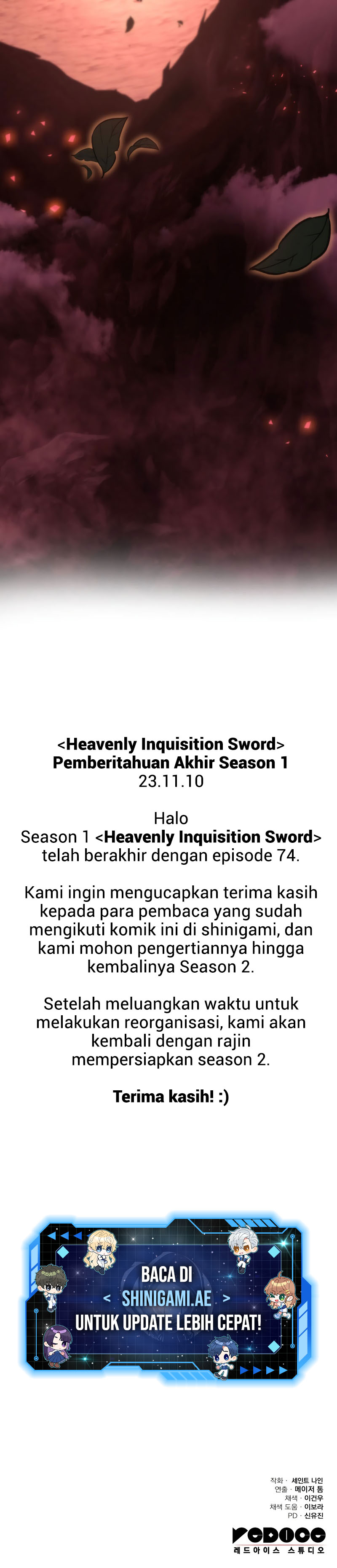 heavenly-inquisition-sword-id Chapter 74