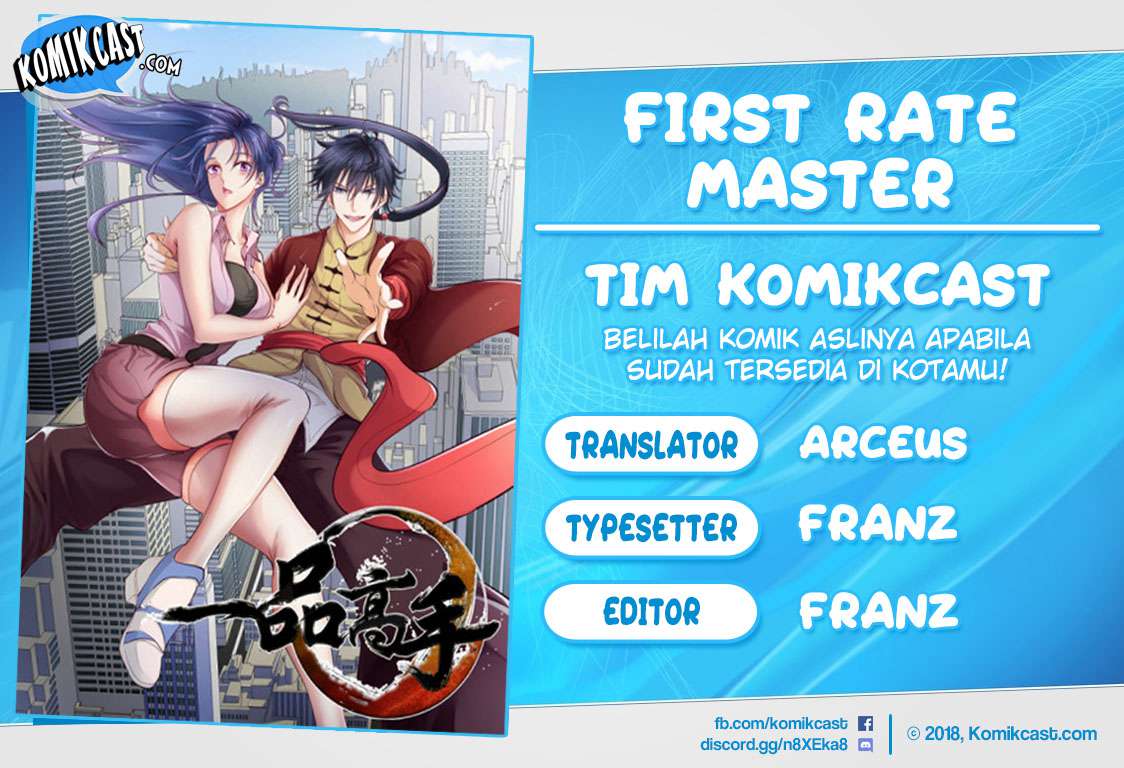 First Rate Master Chapter 30