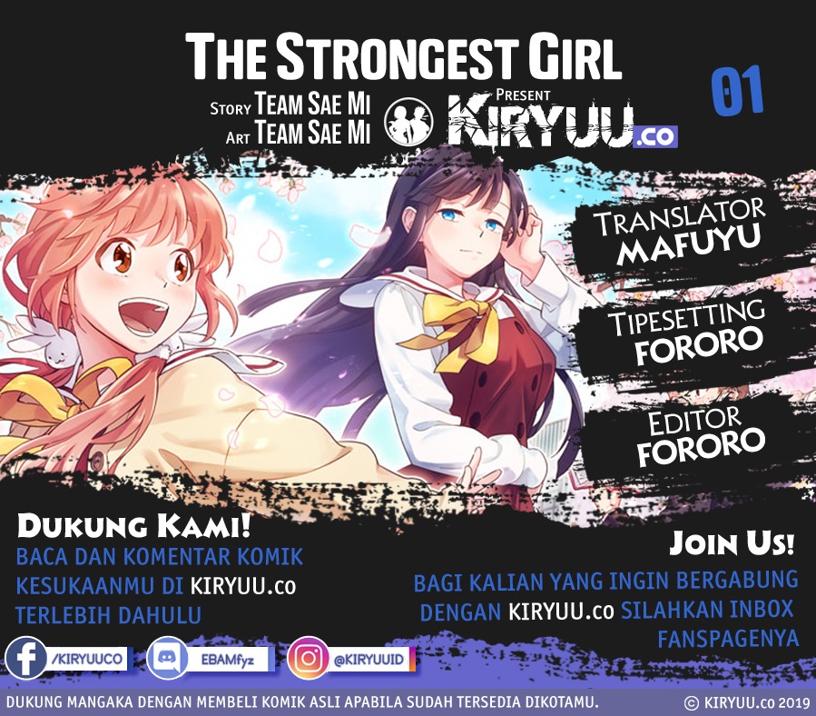 The Strongest Girl Chapter 1