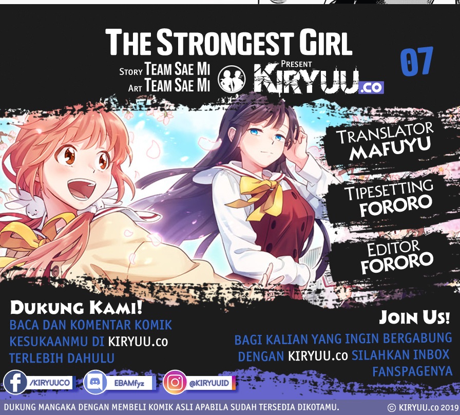 The Strongest Girl Chapter 7