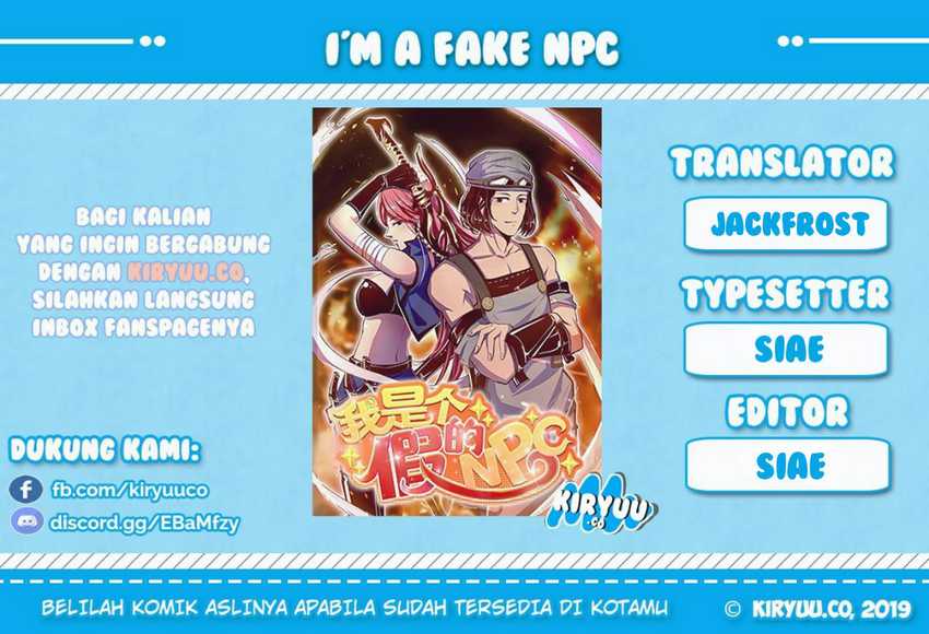 I’m a Fake NPC Chapter 15