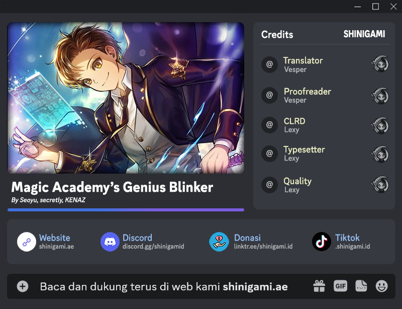 Magic Academy’s Genius Blinker Chapter 1