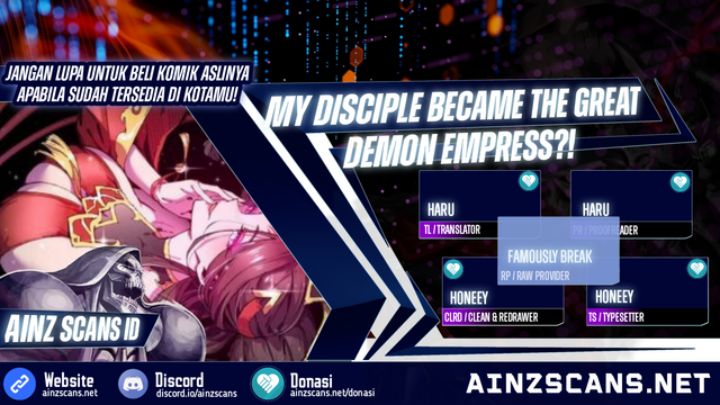 my-disciple-became-the-great-demon-empress Chapter 20