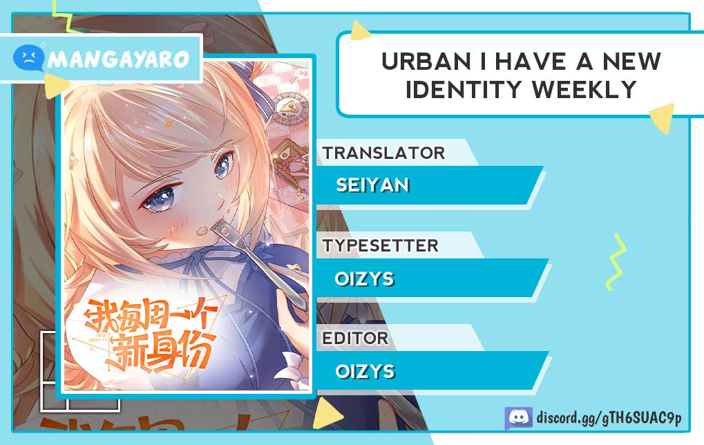 Urban: I Have a New Identity Weekly Chapter 78