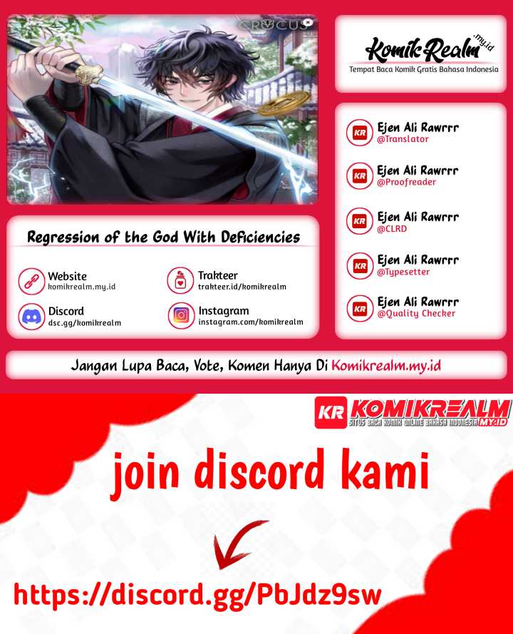 Regression of the God With Deficiencies Chapter 08