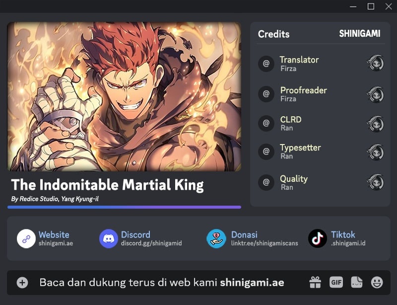 The Indomitable Martial King Chapter 76