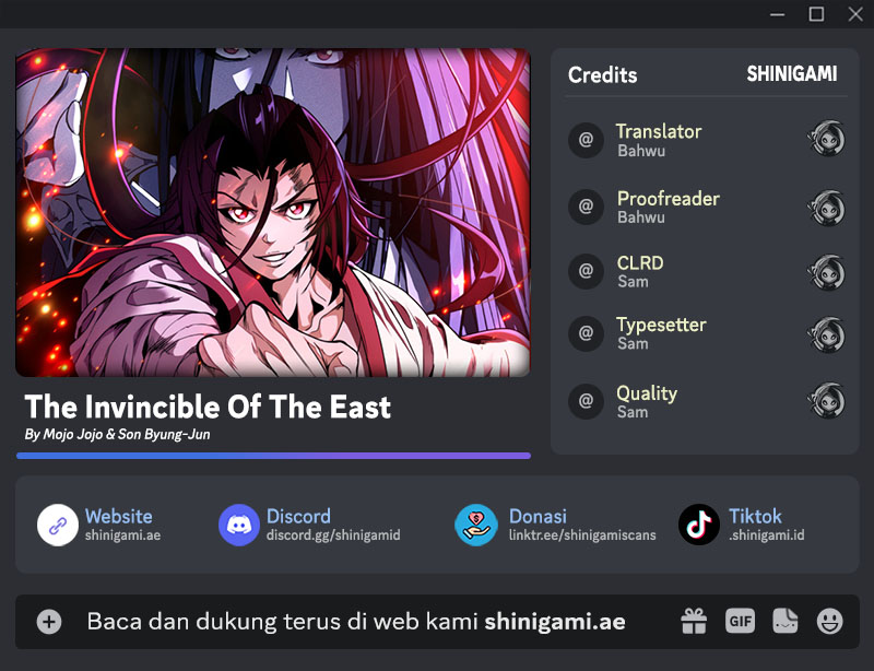 The Invincible Of The East Chapter 1