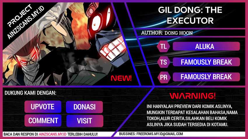 Gil Dong: The Executor Chapter 01