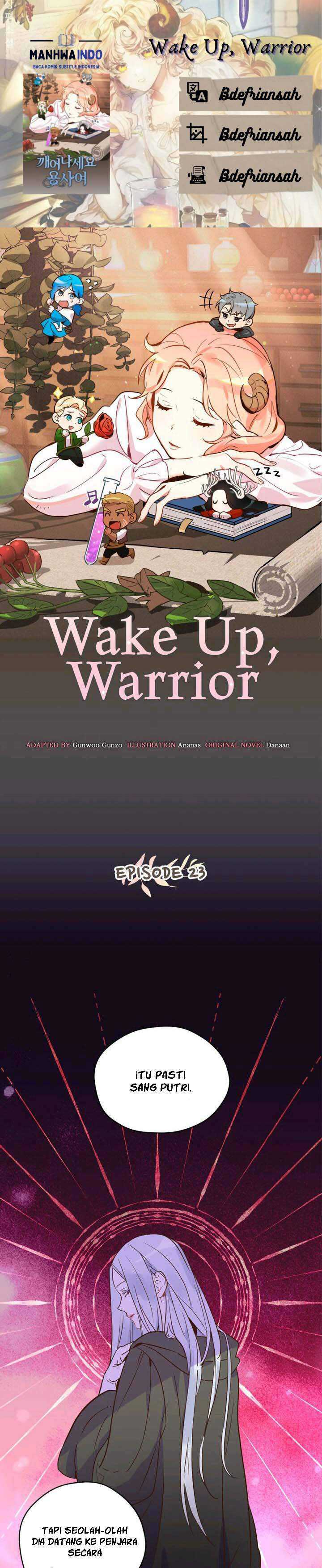 Wake Up, Warrior Chapter 23