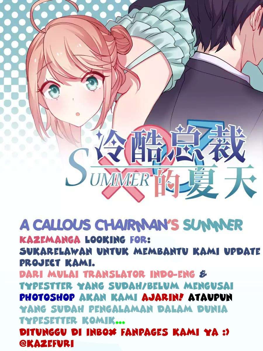 A Callous Chairman’s Summer Chapter 1