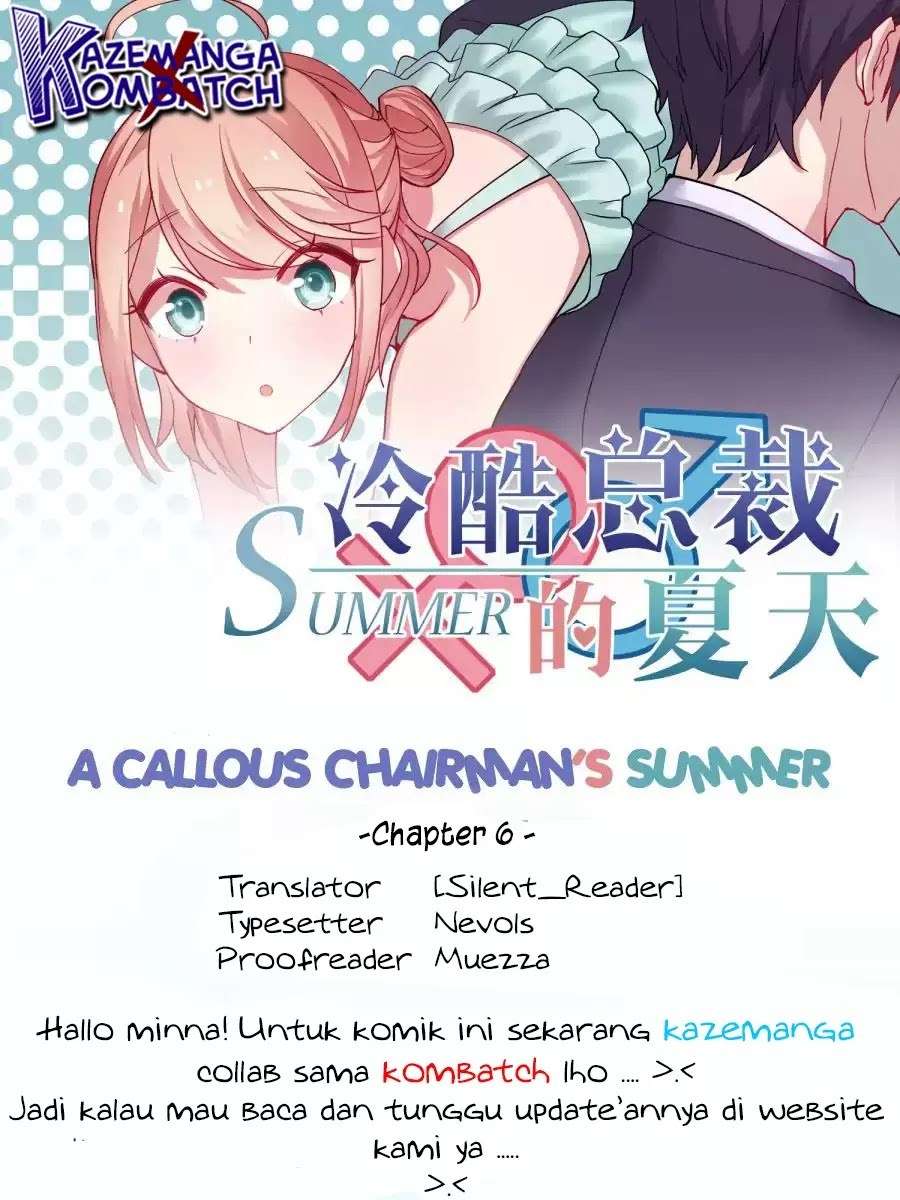 A Callous Chairman’s Summer Chapter 6