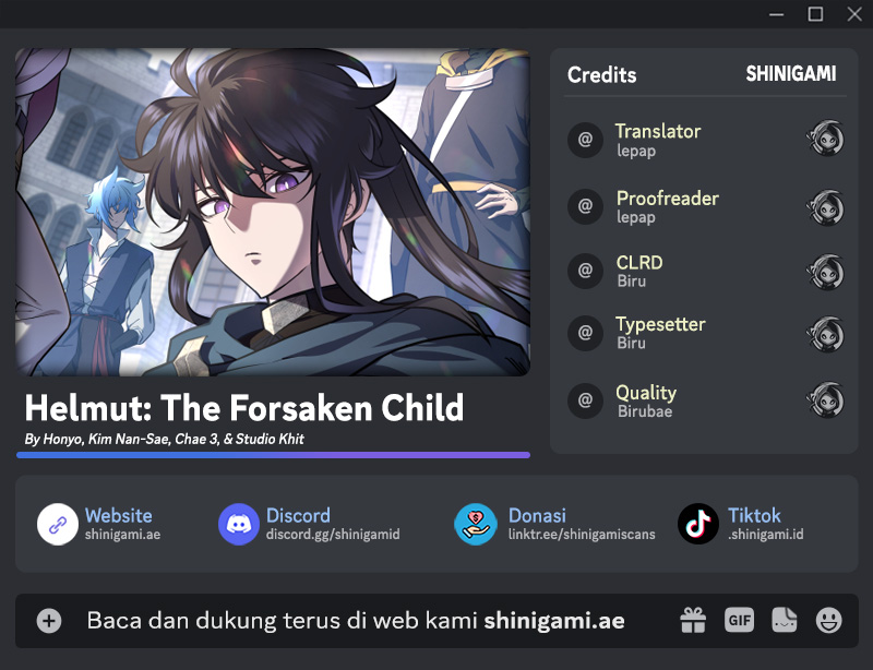 Helmut: The Forsaken Child Chapter 76