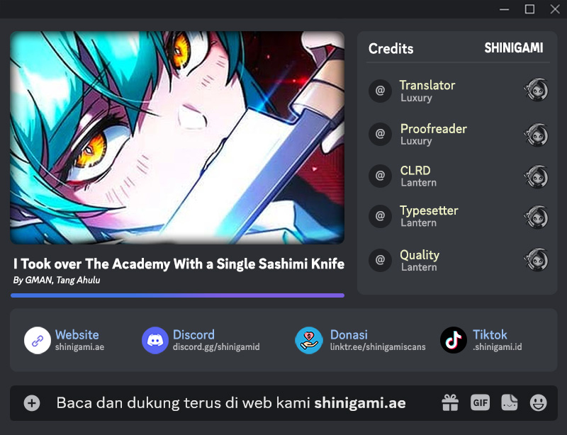 i-took-over-the-academy-with-a-single-sashimi-knife Chapter 10