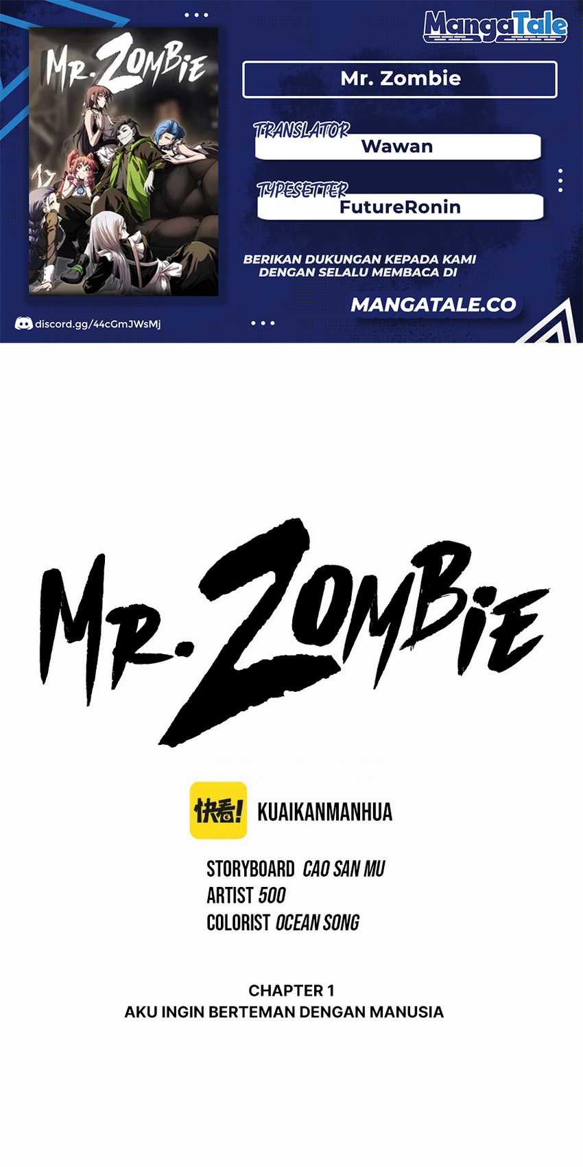 Mr. Zombie Chapter 01