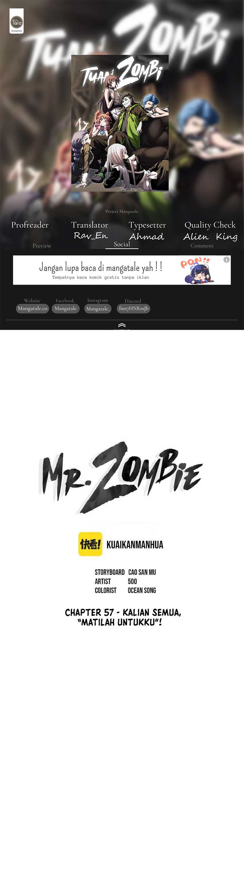 Mr. Zombie Chapter 57