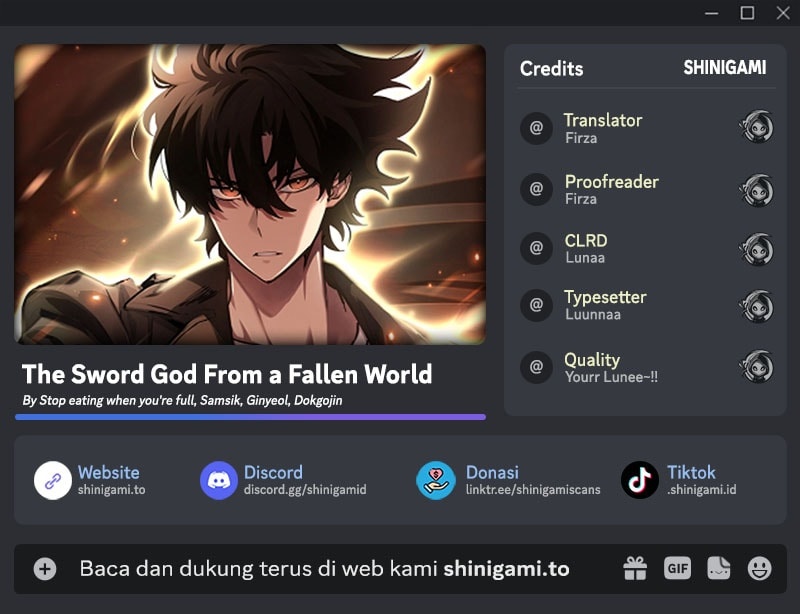 The Sword God From A Fallen World Chapter 4