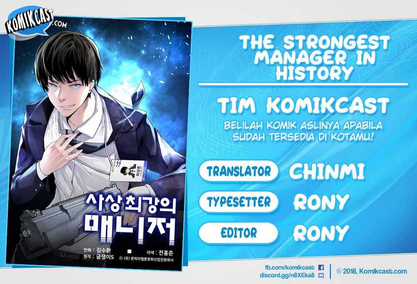 The Strongest Manager In History Chapter 10