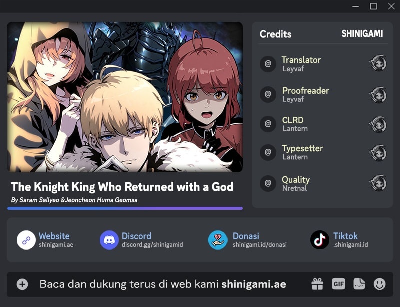 The Knight King Who Returned with a God Chapter 107