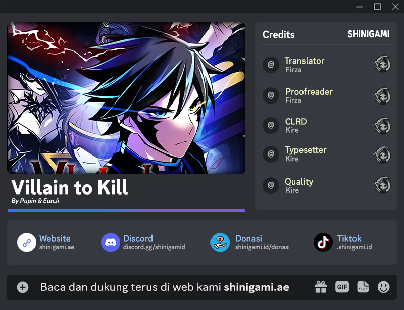 villain-to-kill-indo Chapter 119