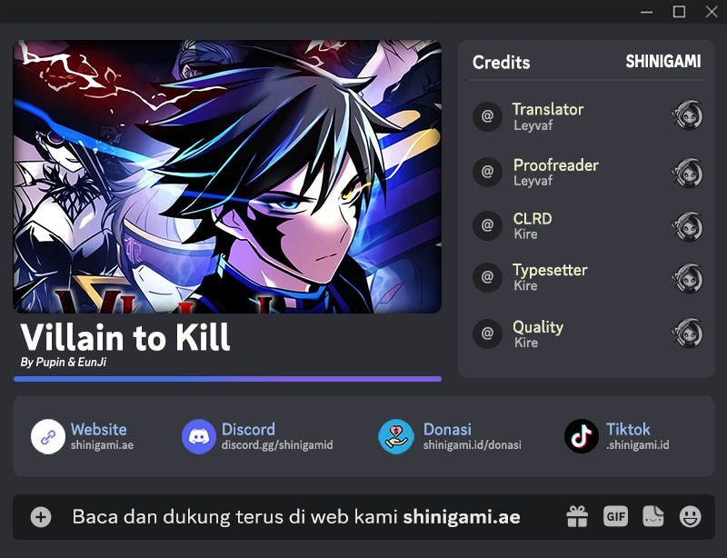 villain-to-kill-indo Chapter 127