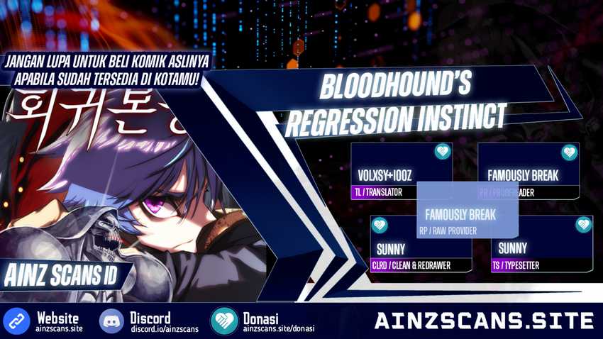 Bloodhound’s Regression Instinct Chapter 01