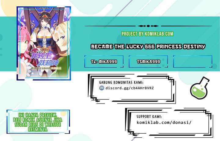 Became The Lucky 666 Princess Destiny Chapter 07