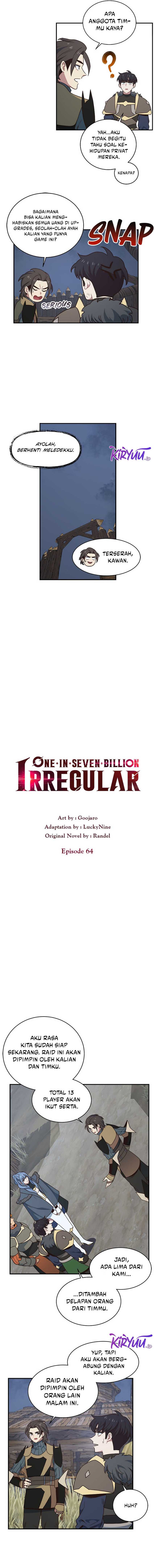 Irregular Of 1 In 7 Billion (One in Seven Billion Irregular) Chapter 64