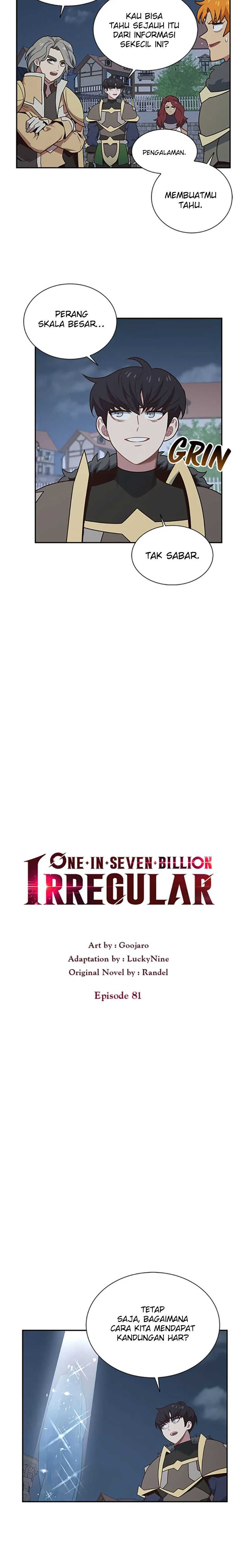 Irregular Of 1 In 7 Billion (One in Seven Billion Irregular) Chapter 81