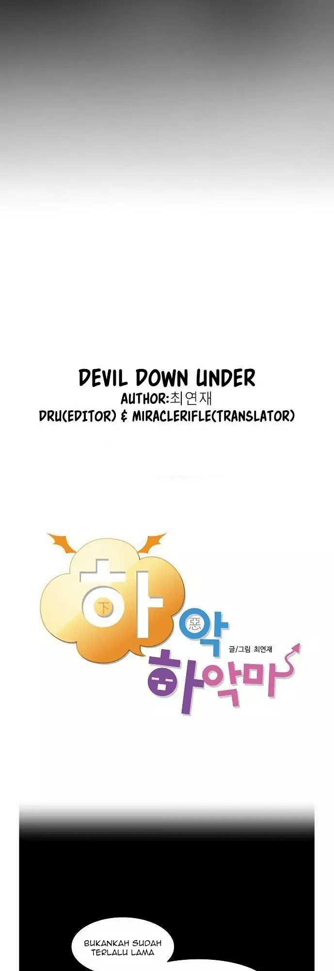 Devil Down Under Chapter 1