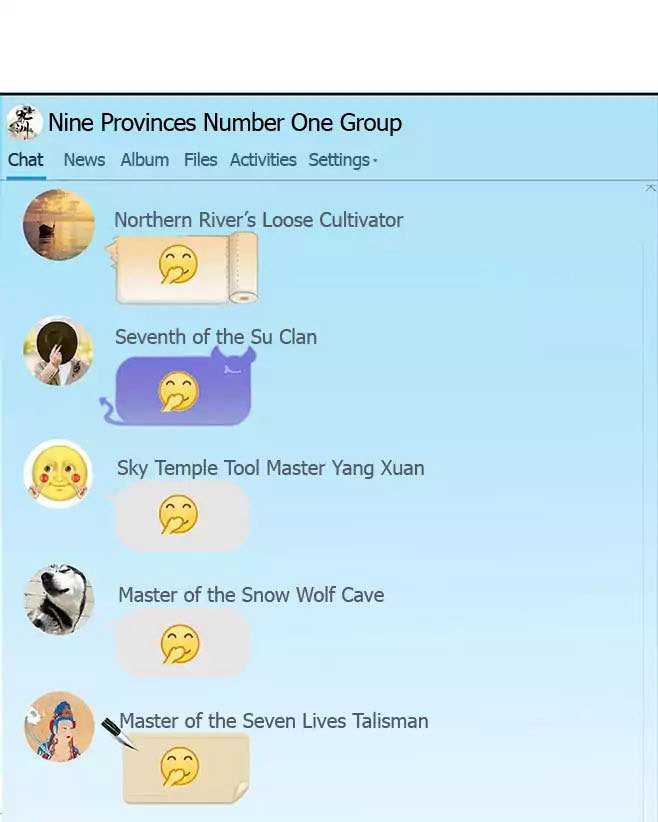 Cultivation Chat Group Chapter 1