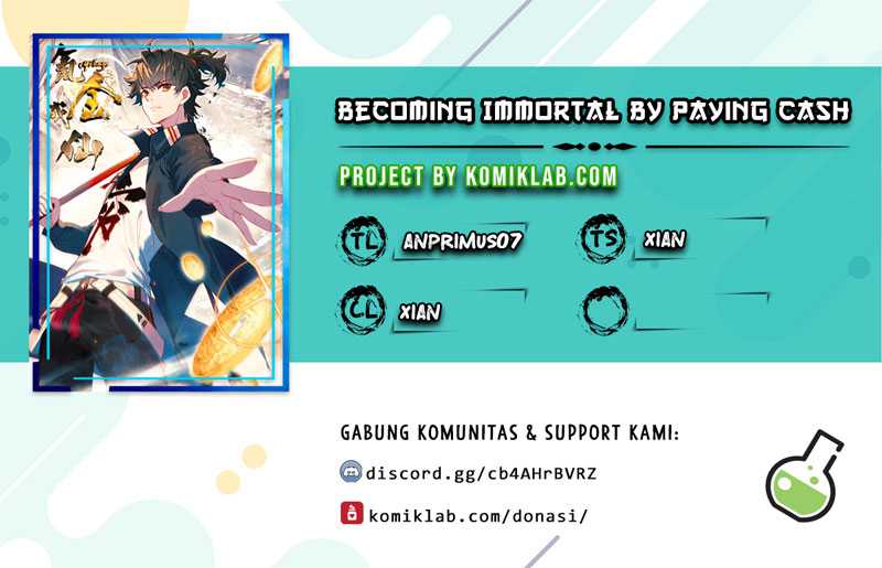 Becoming Immortal by Paying Cash Chapter 02