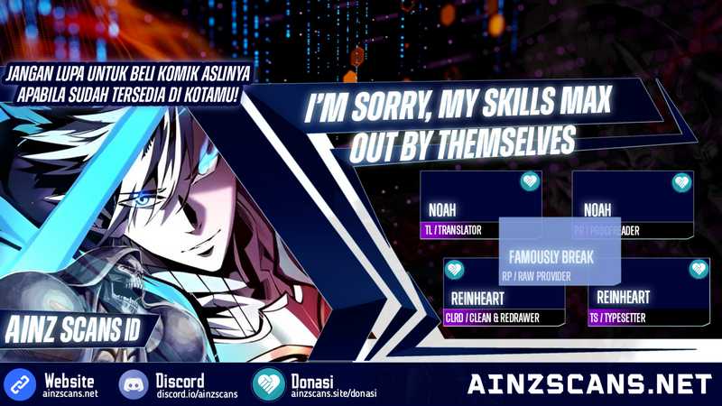 I’m Sorry, My Skills Max Out by Themselves Chapter 01