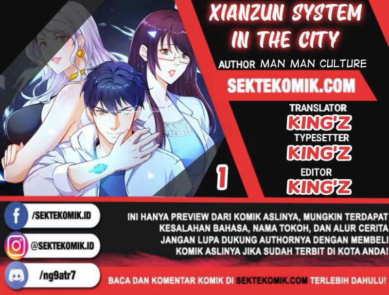 Xianzun System in the City Chapter 01