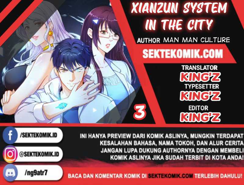 Xianzun System in the City Chapter 3