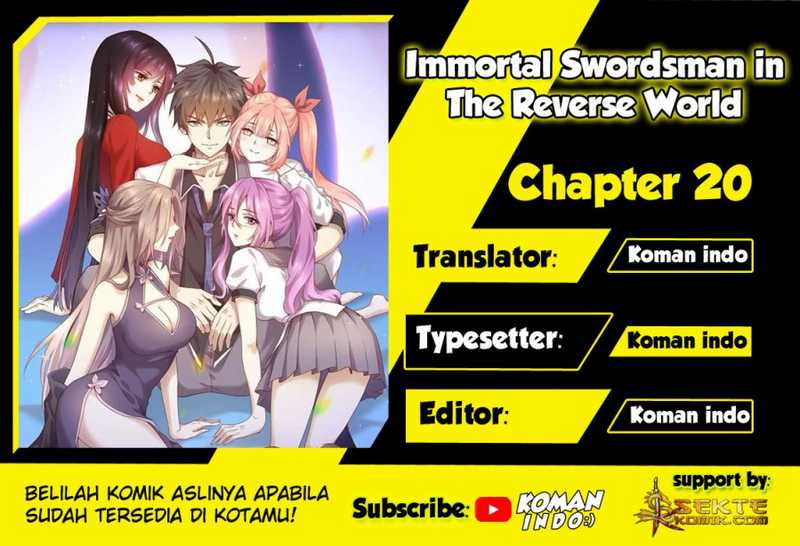Immortal Swordsman in The Reverse World Chapter 20