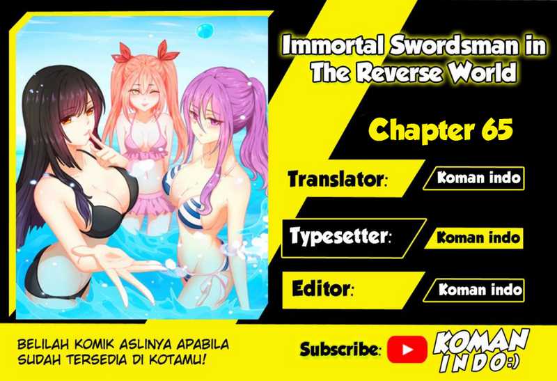 Immortal Swordsman in The Reverse World Chapter 65