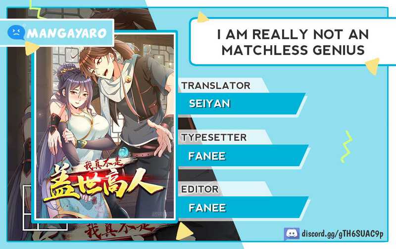 I Am Really Not an Matchless Genius Chapter 41