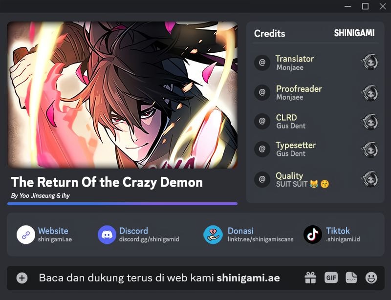 the-return-of-the-crazy-demon Chapter 145