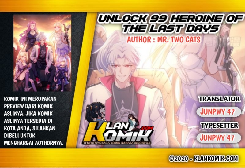 Unlock 99 Heroine Of The Last Day Chapter 00