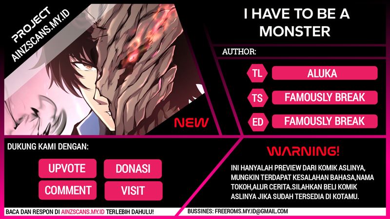 I Have to Be a Monster Chapter 05
