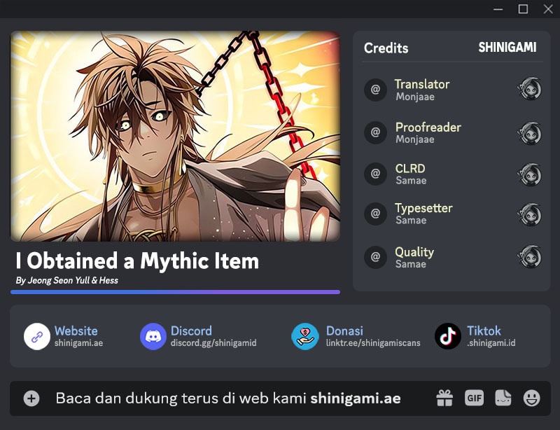 i-obtained-a-mythic-item Chapter 124