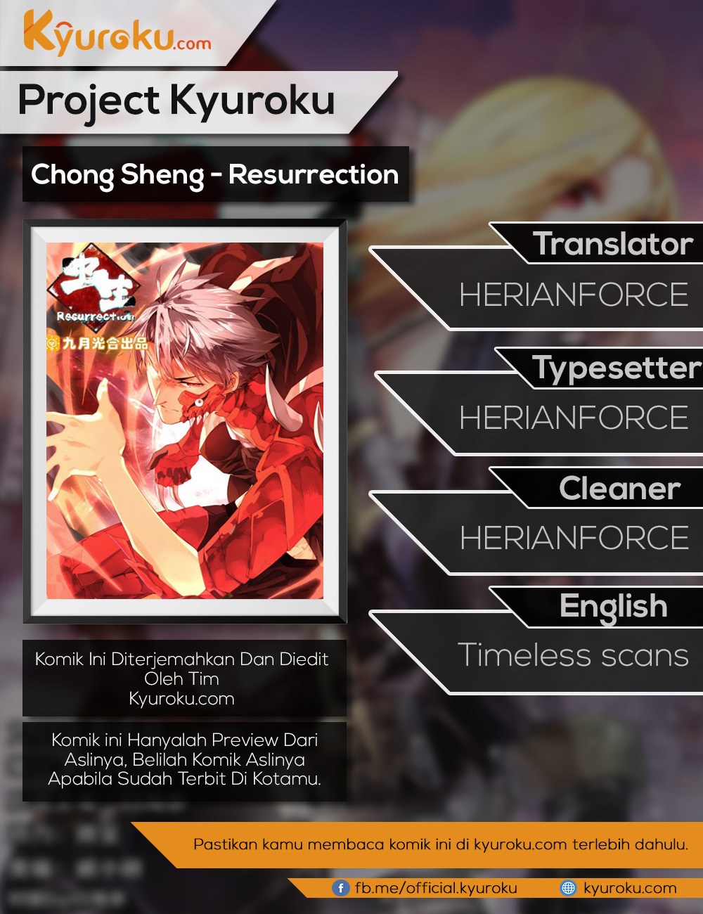 Chong Sheng – Resurrection Chapter 100
