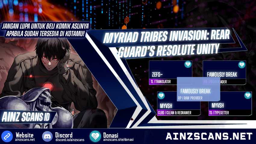 Myriad Tribes Invasion: Rearguard’s Resolute Unity Chapter 01