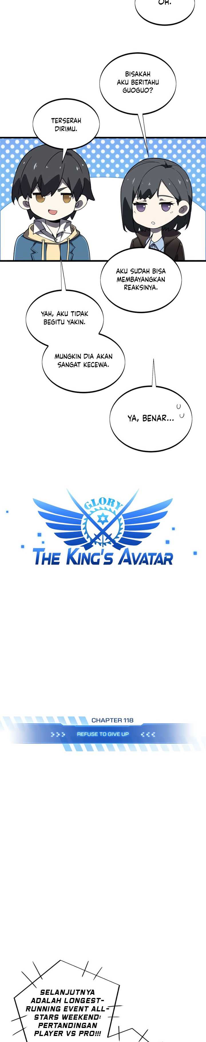 The King’s Avatar Chapter 118
