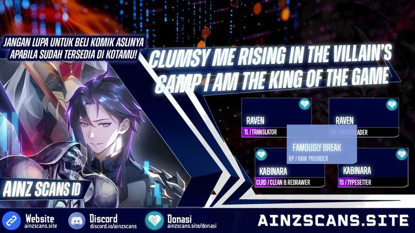Clumsy Me Rising in the Villain’s Camp I am the King of the Game Chapter 04