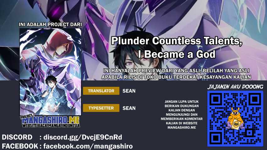 Plunder Countless Talents, I Became a God Chapter 04