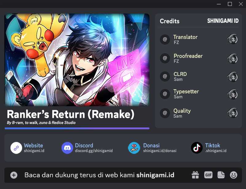 Ranker’s Return (Remake) Chapter 109
