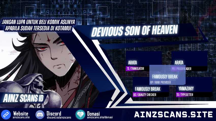 Devious Son Of Heaven Chapter 01