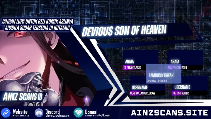 Devious Son Of Heaven Chapter 03