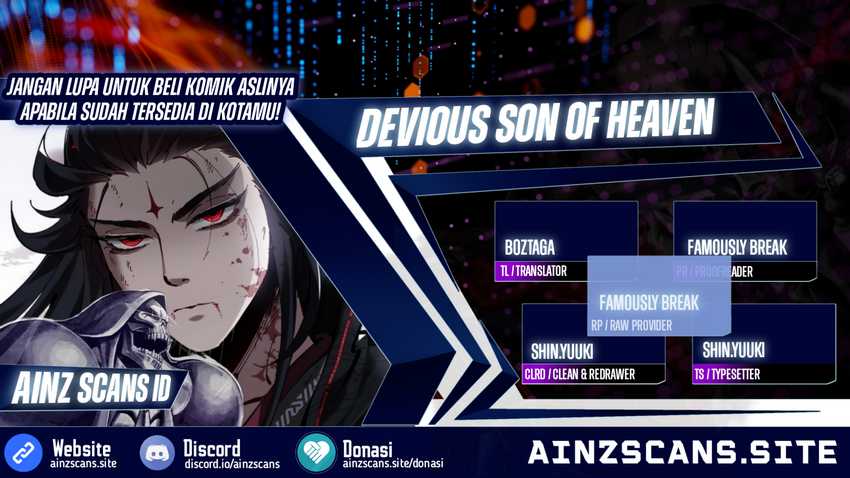 Devious Son Of Heaven Chapter 11